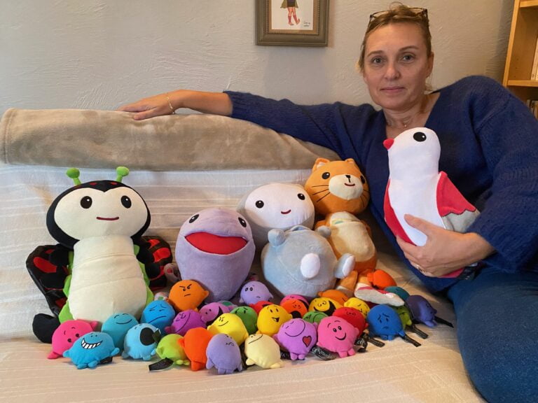 Séverine Sheriff et la famille Kimochis